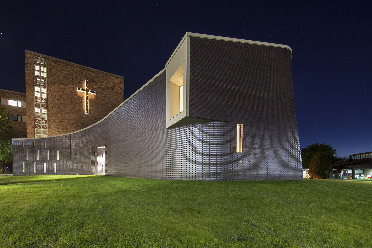 IMEG-designed chapel featured on ArchDaily - IMEG