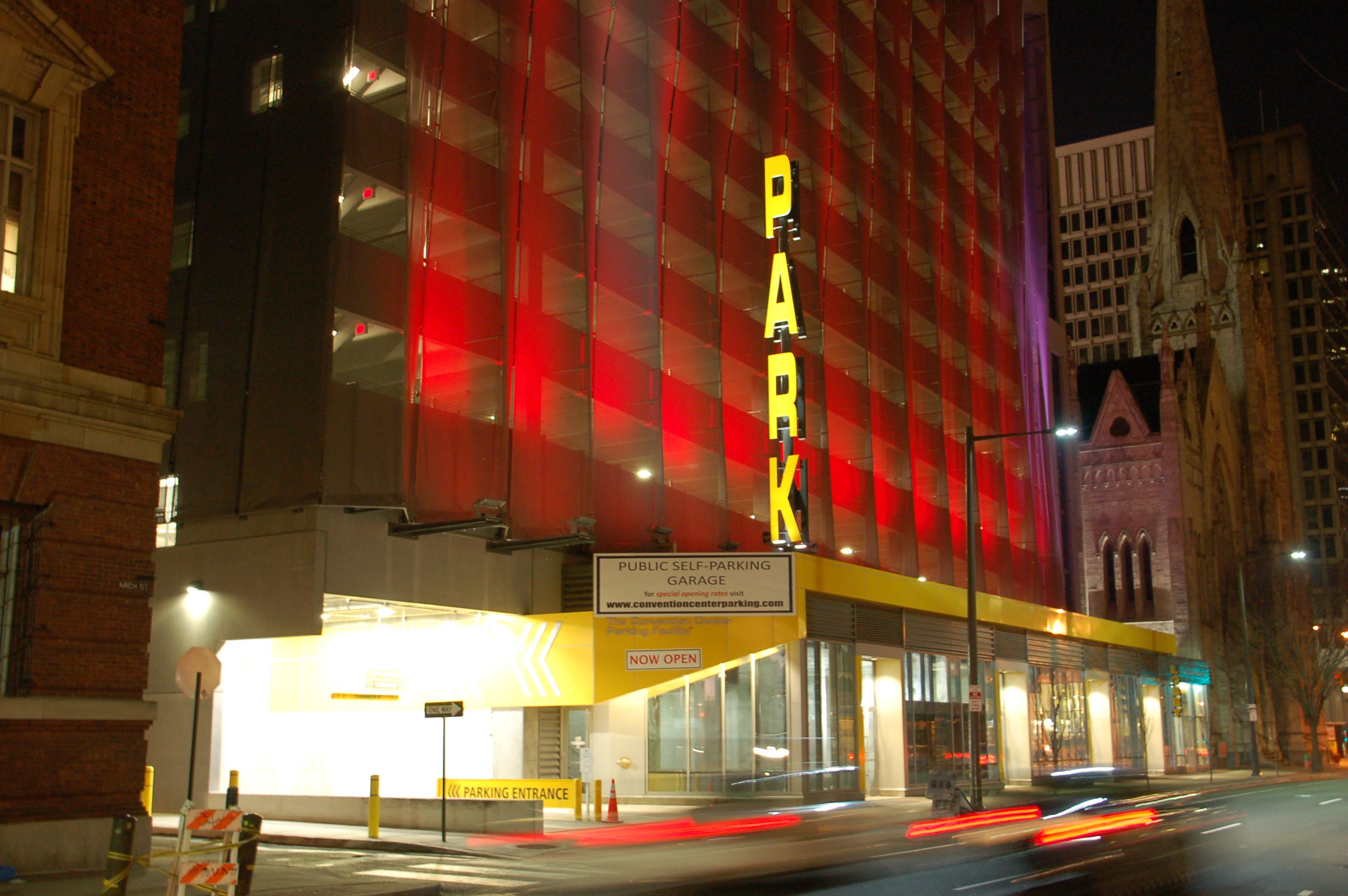 Convention Center Parking Garage 10th Street Pittsburgh Pa
